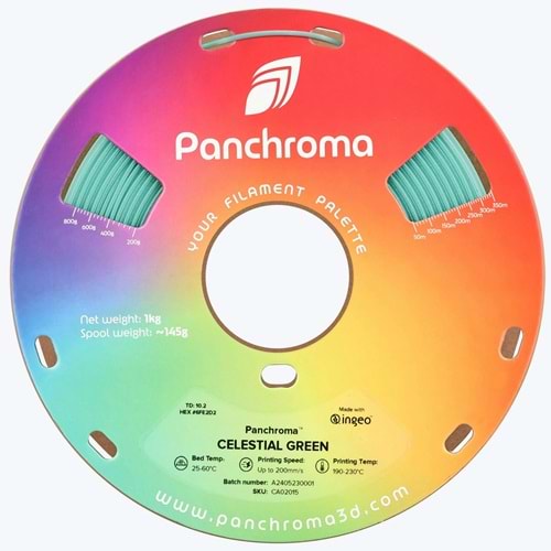Panchroma PLA Filament Celestial Yeşil