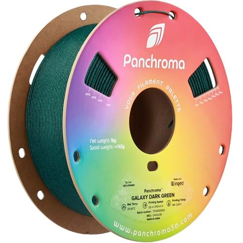 Panchroma PLA Galaxy Filament Koyu Yeşil