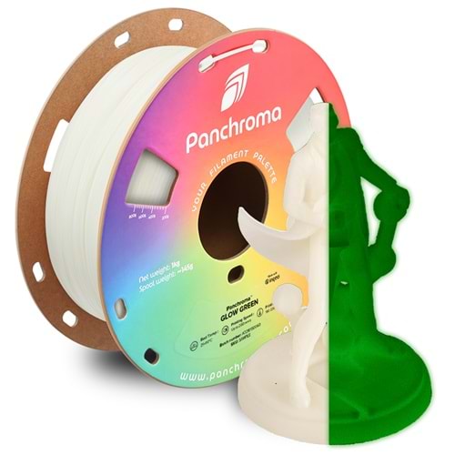 Panchroma PLA Glow Filament Yeşil