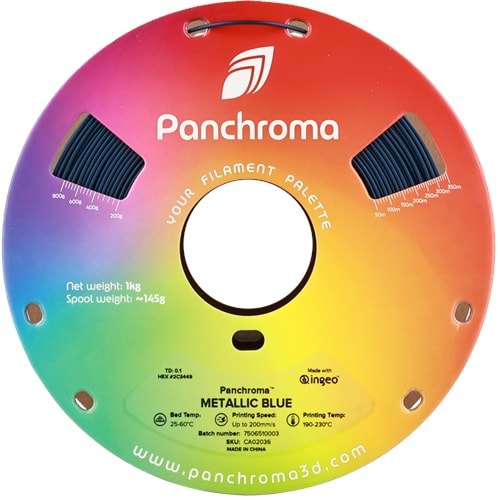 Panchroma PLA Metalik Filament Mavi