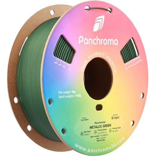Panchroma PLA Metalik Filament Yeşil
