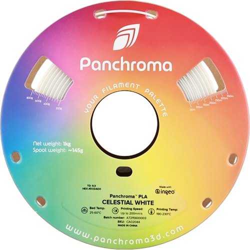 Panchroma PLA Filament Celestial Beyaz