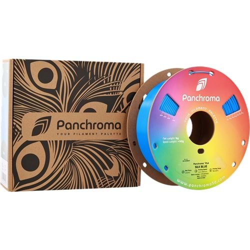 Panchroma Silk PLA Filament Mavi