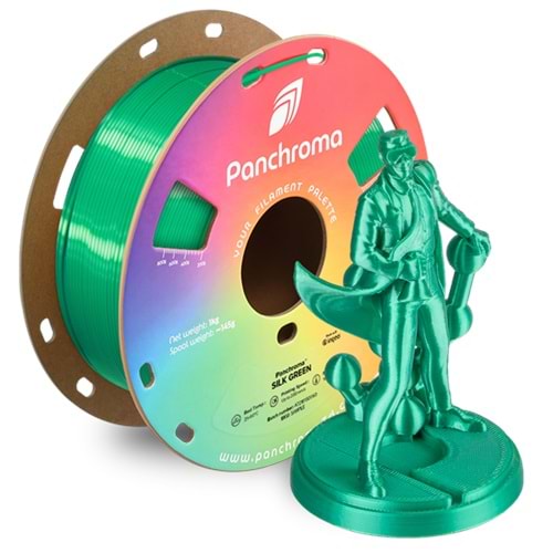 Panchroma Silk PLA Filament Yeşil