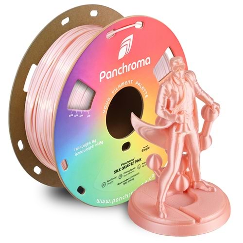 Panchroma Silk PLA Filament Kuvars Pembe