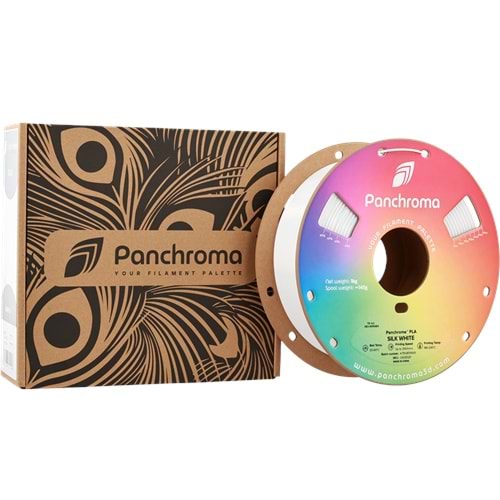 Panchroma Silk PLA Filament Beyaz