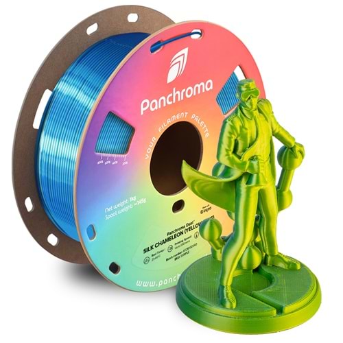 Panchroma Dual Silk Chameleon PLA | Sarı - Mavi