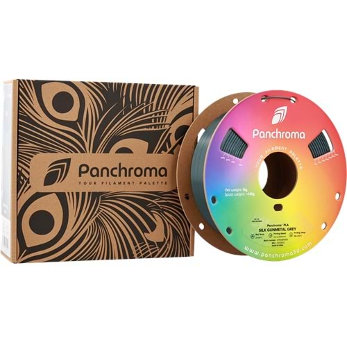 Panchroma Silk PLA Filament Silah Metal Gri