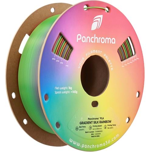 Panchroma Gradient Silk Gökkuşağı PLA Filament
