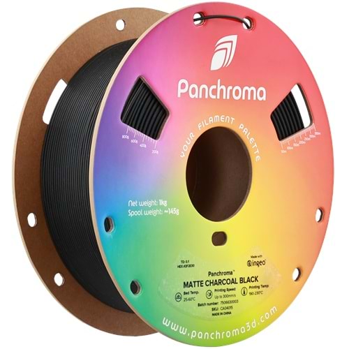 Panchroma PLA Filament Mat Kömür Siyah