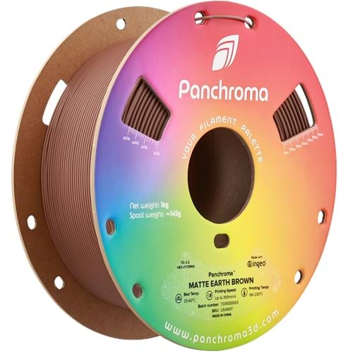Panchroma PLA Filament Mat Toprak Kahverengi
