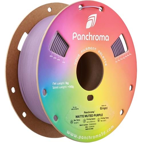 Panchroma PLA Filament Mat Yumuşak Mor