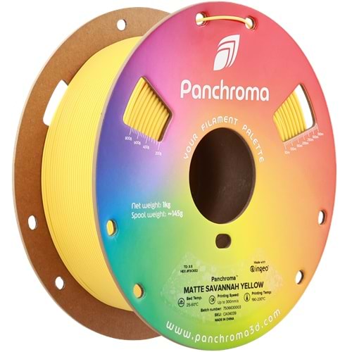 Panchroma PLA Filament Mat Savana Sarı