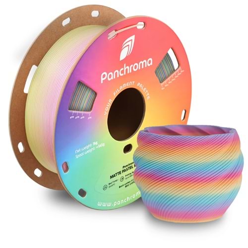 Panchroma PLA Filament Mat Pastel Gökkuşağı