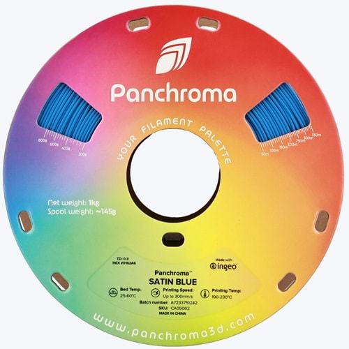 Panchroma PLA Filament Saten Mavi