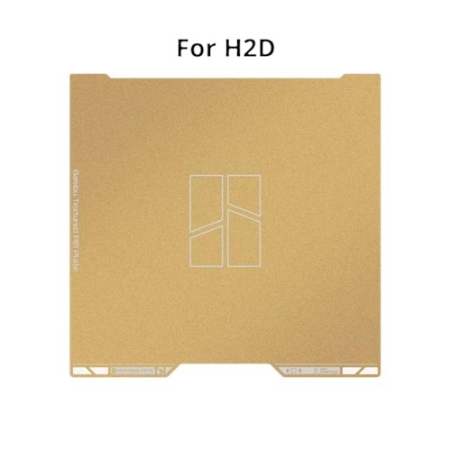 BambuLab Dokulu PEI Baskı Plakası | H2D, H2D Pro, H2S