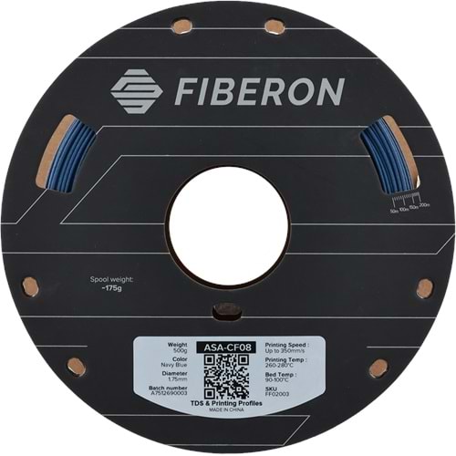 Fiberon ASA-CF08 Lacivert Filament | UV Dayanımlı Karbon Fiber