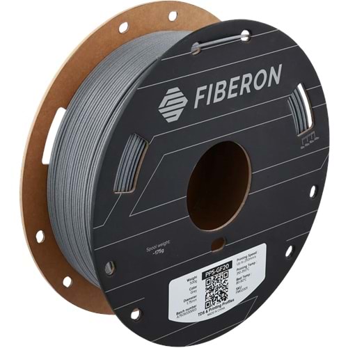 Fiberon PPS-GF20 Siyah Filament
