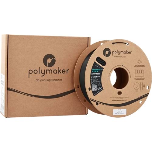 Polymaker HT-PLA Filament Siyah