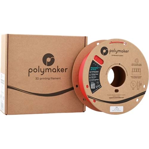 Polymaker HT-PLA Filament Kırmızı