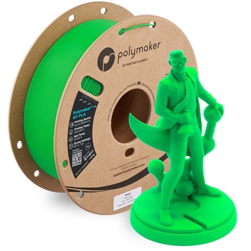 Polymaker HT-PLA Filament Yeşil