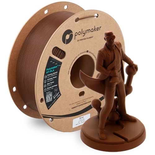 Polymaker HT-PLA Filament Kahverengi