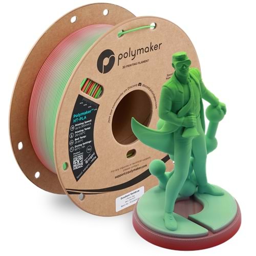 Polymaker HT-PLA Filament Gradient Gökkuşağı