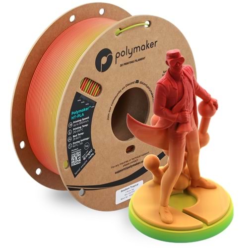 Polymaker HT-PLA Filament Gradient Tropikal
