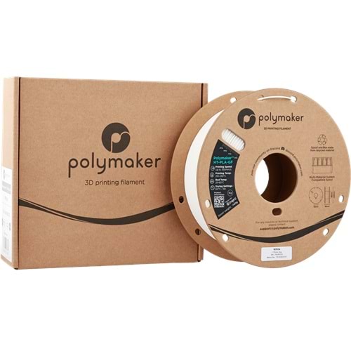 Polymaker HT-PLA-GF Filament Beyaz