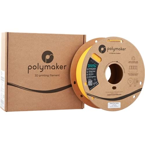 Polymaker HT-PLA-GF Filament Endüstriyel Sarı
