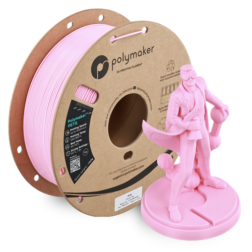 Polymaker PETG Filament Pembe