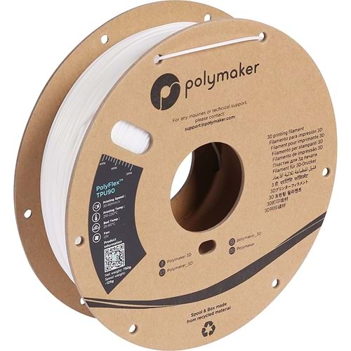 PolyFlex TPU90 Filament Beyaz