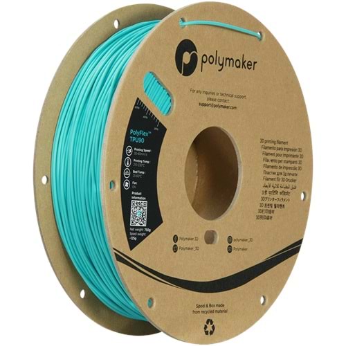 PolyFlex TPU90 Filament Camgöbeği – Esnek 3D Baskı