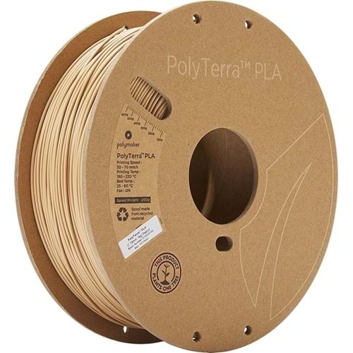 PolyTerra PLA Filament Yer Fıstığı - 1 kg 1.75mm