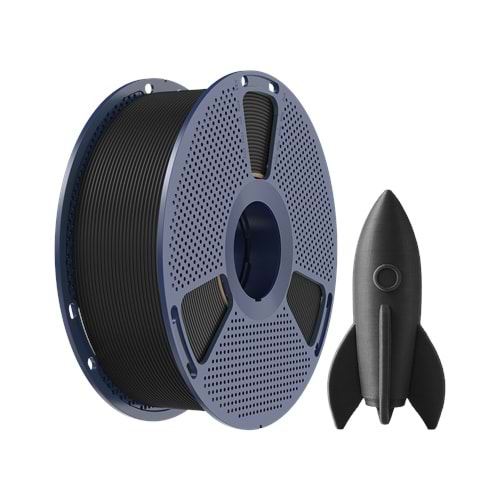 Sunlu Yüksek Hızlı PLA Filament Siyah – 1kg 1.75mm
