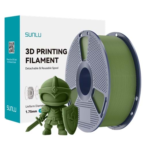 Sunlu PLA Filament Zeytin Yeşili