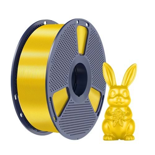 Sunlu Silk PLA+ Filament Sarı - 1kg 1.75mm