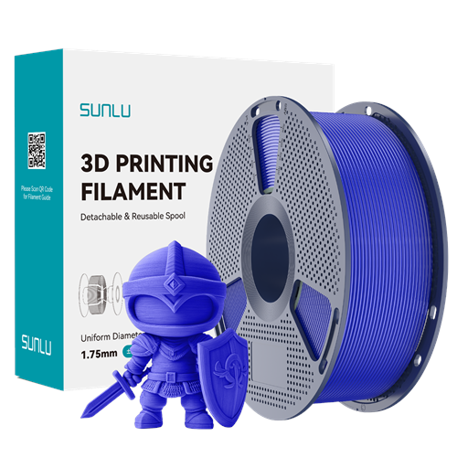 Sunlu PLA+ 2.0 Filament Klein Mavisi - 1kg 1.75mm