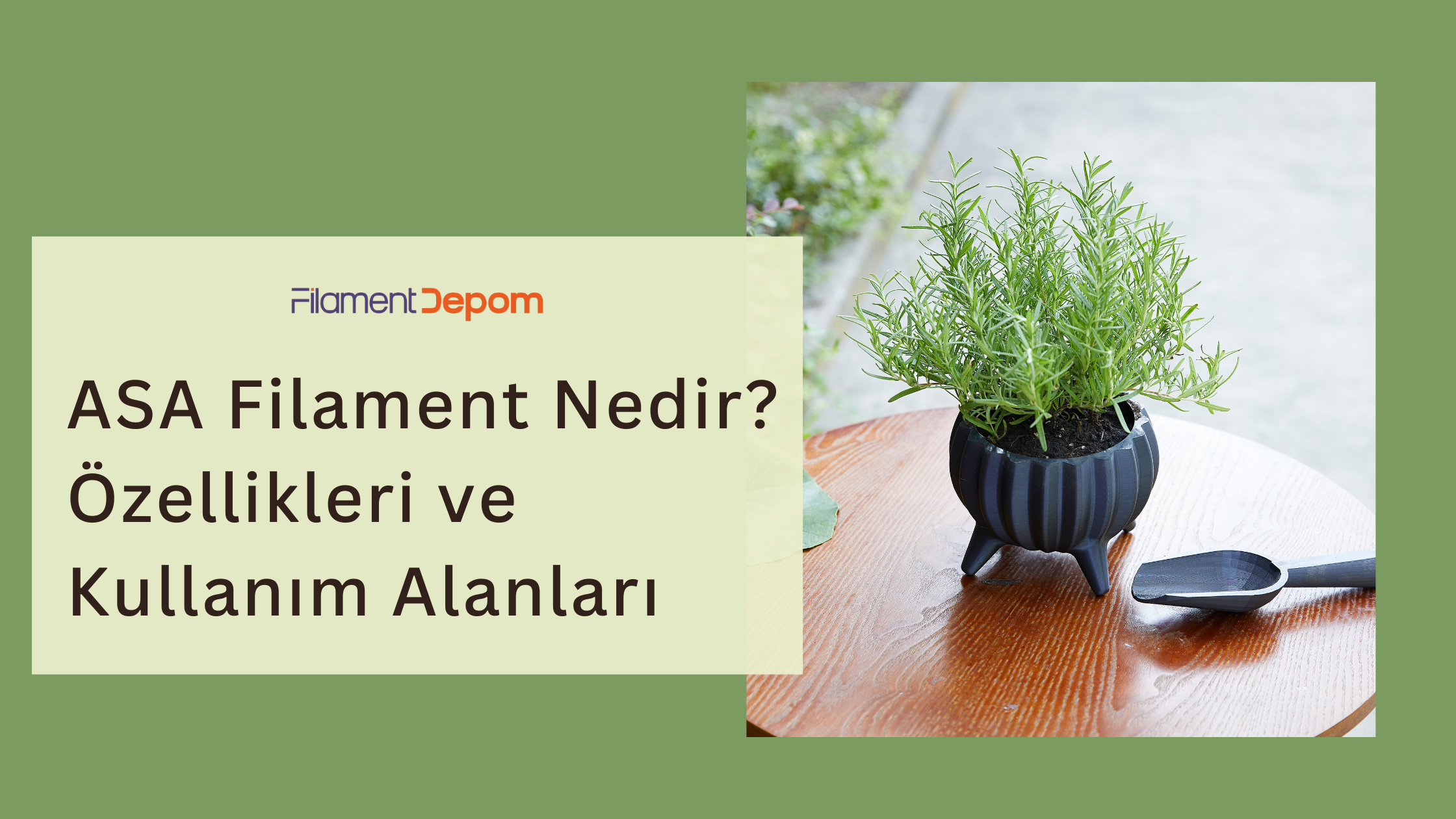 ASA Filament Nedir? Özellikleri ve Kullanım Alanları