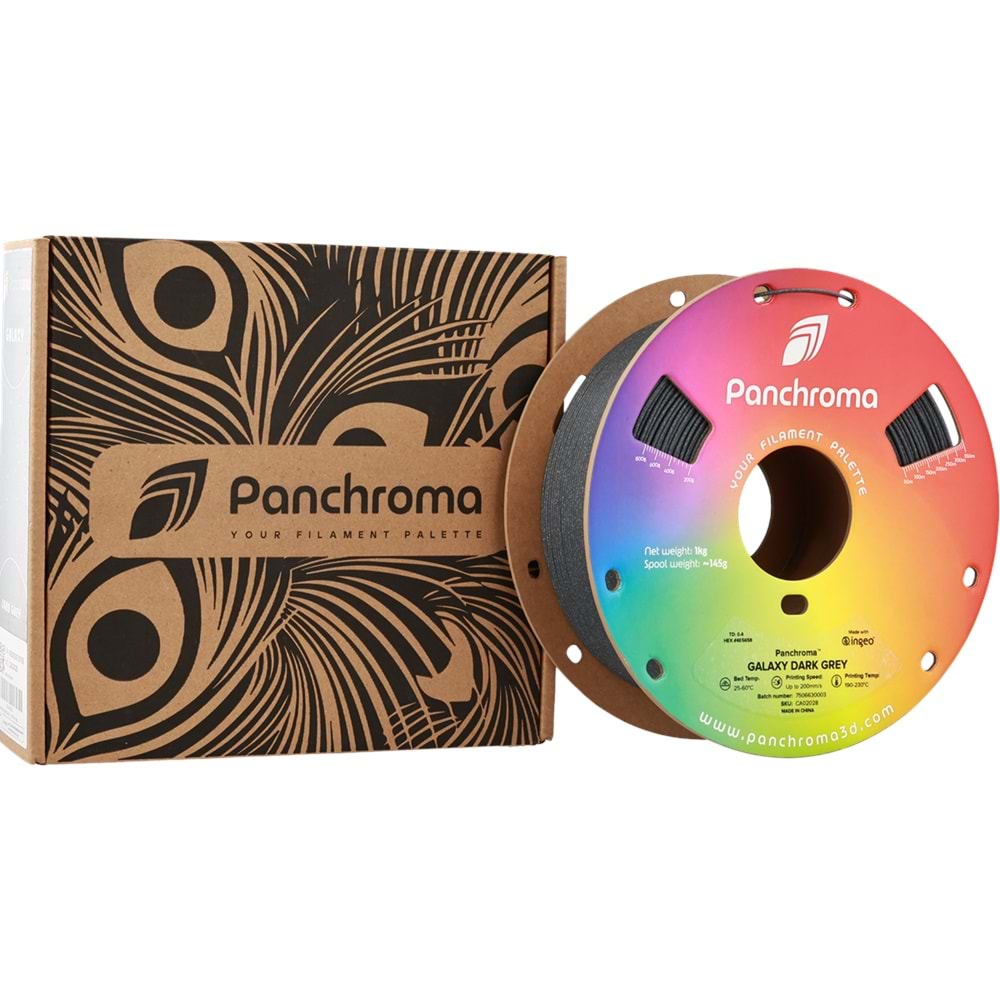 Panchroma PLA Galaxy Filament Koyu Gri